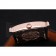 Hermes Heure H White Dial Gold Case Black Leather Strap