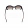 Miu Miu Cut Off Round Brown Frame Sunglasses 308445