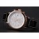 Hamilton Navy Pioneer Chrono White Dial Rose Gold Case Black Leather Strap