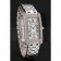 Cartier Tank Americaine White Dial Diamond Bezel Stainless Steel Case And Bracelet 1453777