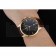 Swiss Vacheron Constantin Patrimony Black  Dial Gold Case Brown Leather Bracelet  1454179