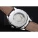 Cartier Drive De Cartier White Dial Silver Case Brown Leather Bracelet 1454210