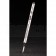 MontBlanc Silver Vertical Grooved Cutwork Slim Ballpoint Pen With MB Engraved Cap