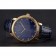 Patek Philippe Calatrava Blue Guilloche Dial Gold Case Blue Leather Strap