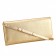 Prada Continental Wallet with Strap Gold