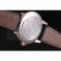 Patek Philipe Calatrava Roze Gold Polished Bezel Black Leather Bracelet 801432
