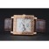 Piaget Emperador Limited Edition White Dial Engraved Rose Gold Case Brown Leather Bracelet  1454140