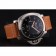 Panerai Radiomir Stainless Steel Bezel Orange Leather Bracelet  622317
