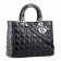 Dior Medium  Lady Cannage Bag Black