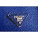 Prada Double Tote Blue With Python Handles