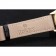 Swiss Rolex Cellini Black Dial Roman Numerals Gold Case Black Leather Strap