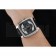 Tag Heuer Monaco Black-Green Perforated Leather Strap Black Dial 80308