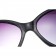 Cartier Silver Finish Panthere Black Frame Sunglasses 308264