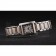 Cartier Tank Francaise 22mm White Dial Stainless Steel Case Two Tone Bracelet