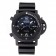 Panerai Luminor Submersible Flyback GMT Black Dial Black Ionized Case Black Rubber Strap