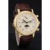 Patek Philippe Grand Complications Gold Dial Engraved Gold Case Brown Leather Bracelet 1454141