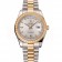 Swiss Rolex Day-Date White Dial Gold Diamond Case Two Tone Stainless Steel Bracelet 1453972