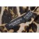 YSL Leopar Print Light Yellow Black Foulard 37924