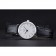 Longines La Grande Classique White Dial Black Leather Band Femme  622128