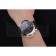 Panerai Luminor Marina 1950 Black Dial Brushed Steel Case Black Embossed Leather Strap