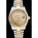 Rolex Day-Date Two Tone Stainless Steel 18k Gold Plated Gold Dial