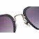 Miu Miu Square Cut Off Black Frame Sunglasses 308437