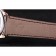 Patek Philipe Calatrava Roze Gold Polished Bezel Brown Leather Bracelet 801430