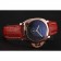Panerai Radiomir Black Dial Rose Gold Case Red Leather Strap 1453806