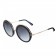 Miu Miu Round Embellished Black Frame Sunglasses 308435