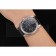 Patek Philippe Chronograph Black Dial Stainless Steel Case Black Leather Strap