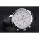 Swiss IWC Portugieser Power Reserve White Dial Stainless Steel Case Black Leather Strap