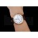Patek Philippe Calatrava White Dial Blue Roman Numerals Gold Case Brown Leather Bracelet 1454057
