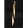 Cartier Upper Body Engraved Gold Ballpoint Pen  622775