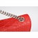Saint Laurent Kate Monogram Tassel Python Leather Silver Hardware Red Medium Bag 18926849