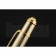 Cartier Fully Wave Patterned Gold Ballpoint Pen  622773
