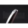 Christian Dior Silver Rimmed Fully Embossed Brown Ballpoint Pen  622731