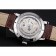 Patek Philippe Day Date Tourbillon White Dial Stainless Steel Case Embossed Bezel Brown Leather Strap  622837