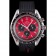 Omega Speedmaster Black Rubber Bracelet Red Dial 801421