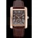 Cartier Tank MC Gold Case Brown Dial Brown Leather Strap  622175