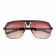Prada Sporty Embellished Brown Frame Linea Rossa Logo Sunglasses 308301