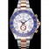 Rolex Yacht-Master II White Dial Blue Bezel Stainless Steel and Rose Gold Bracelet 622270