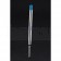 Christian Dior Gold Rimmed Silver Pattern Black Ballpoint Pen  622733