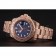 Swiss Rolex Submariner Skull Limited Edition Blue Dial Rose Gold Case And Bracelet 1454085