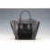 Celine Mini Luggage Black Leather/Suede Leather