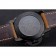 Panerai Luminor 1950 GMT Ceramica Black Dial Matte Black Case Brown Suede Leather Strap
