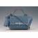 Valentino Viva Valentino Fabric Medium Tote Bag Blue