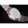 Vacheron Constantin Patrimony Traditionnelle White Dial Rose Gold Diamond Case Two Tone Bracelet
