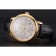 Swiss Vacheron Constantin Traditionnelle Power Reserve White Dial Gold Case Black Leather Strap