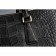Prada Saffiano Crocodile Leather Black Bag