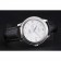 Omega De Ville Prstige Co-Axial White Dial Silver Case Black Leather Strap Roman Numeral